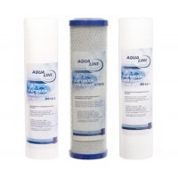  Комплект картриджів 1-2-3 Aqualine Osmos Standart